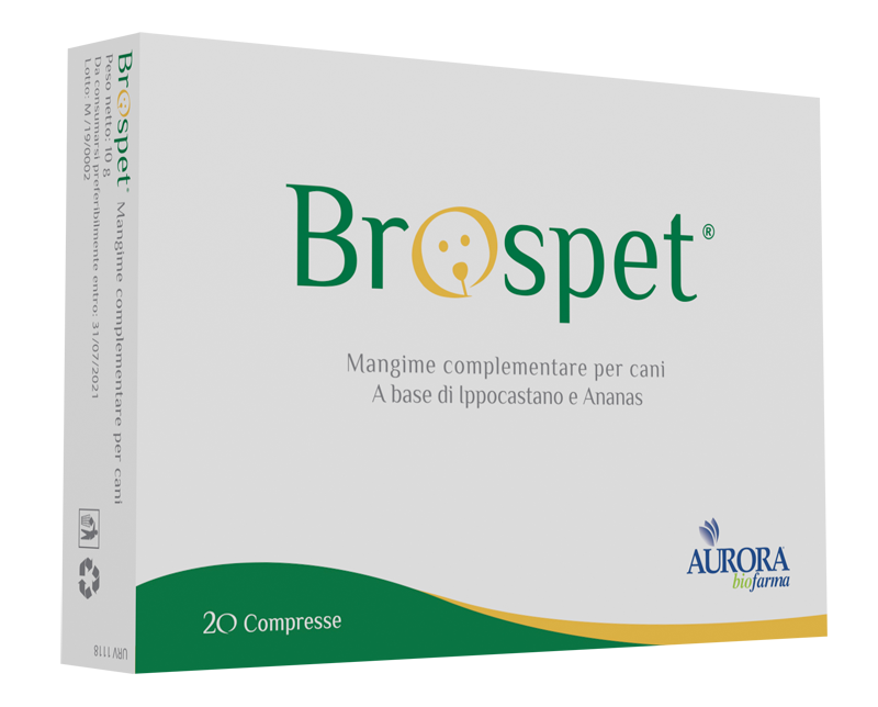 BROSPET 20 comprimidos  PER perros E gatos