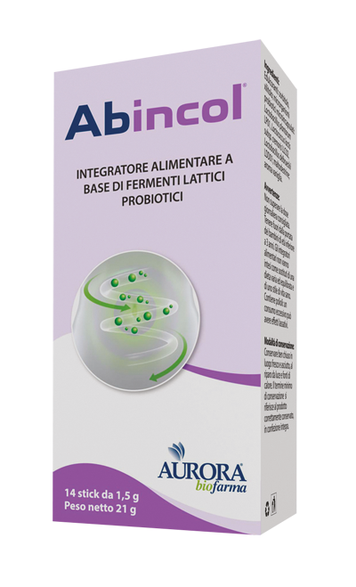 ABINCOL 14 stick orales  Fermentos lácticos prob