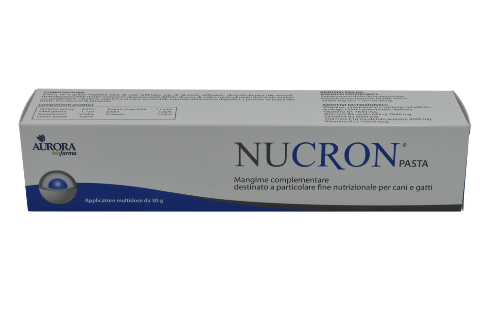 NUCRON PASTA 30 G PARA GATOS Y PERROS